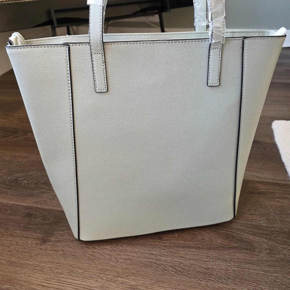 IZOD Women's Light Sage Tote Bag - Structured Everyday Handbag - Picture 6 of 12